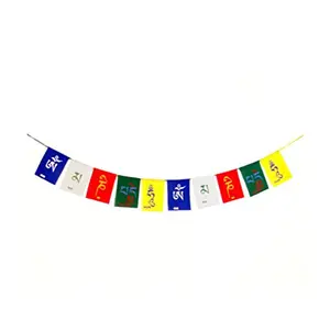 Combo Tibetian Buddhist Prayer Flags for Motorbike & Car for Royal Enfield Classic 350