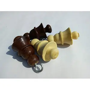 Made Wooden Bells beaurifully Designed and unpaint Natural Finish 4 peices