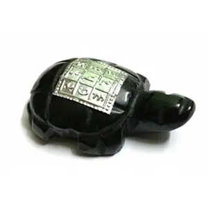 Stoneware Tortoise (Black)