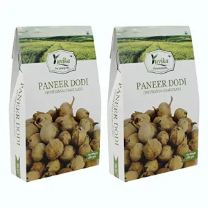 Paneer Dodi - Paneer Ke Phool - Withania Coagulan (250 Grams) (Pack of 2)