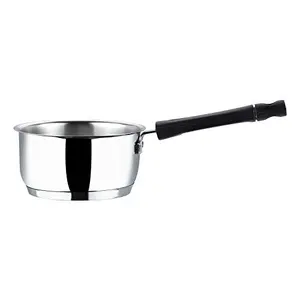 Vinod Stainless Steel Tivoli Saucepan Without Lid- 1.1 LTR (Induction Friendly)