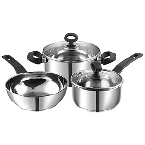 Vinod Stainless Steel Cookware Set 1L Silver