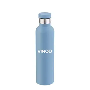 Vinod Commander Stainless Steel Thermos (750ml Blue) Set of 1