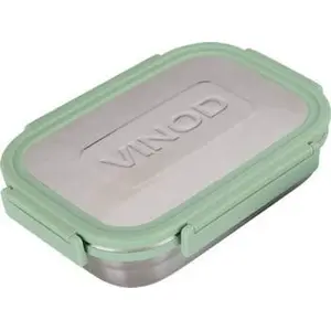 Vinod Meal Carrier Lunch Box 1 Containers Lunch Box (Green 500ml)