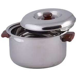 Vinod Stainless Steel Hot Casserole (2000 ml Silver) Solid