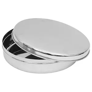 Vinod Stainless Steel Container With Lid - 1.8 L 1 Pieces Silver