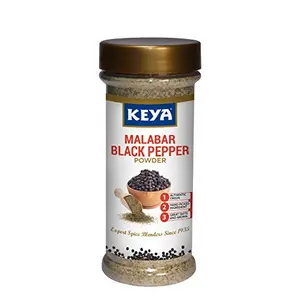 Keya Malabar Black Pepper Powder | Khada Masala |100 gm x 1