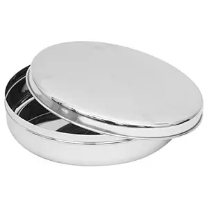 Vinod Stainless Steel Container with Lid 1.5 Litres Silver