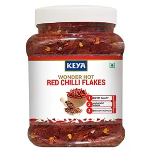 Keya Red Chilli Flakes 300 Gm x 1