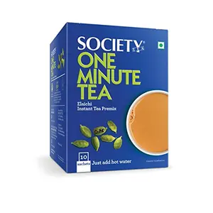 Society Tea One Minute Tea Elaichi Instant Tea Premix 140g Mono-Carton