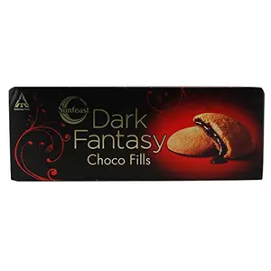 Sunfeast Dark Fantasy Cream Biscuits - Choco Fills 75g Pack