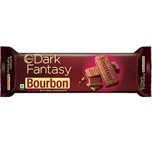 Sunfeast Dark Fantasy Bourbon Classic Biscuit Made With Real Chocolate 150g.