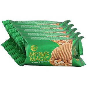 Sunfeast Mom's Magic Biscuit - Cashew & Almond 60g (Pack of 5) Promo Pack