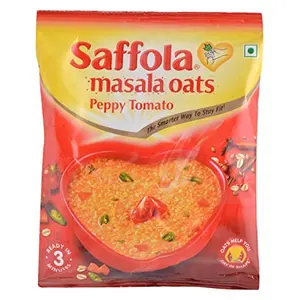 Saffola Masala Oats - Peppy Tomato 40g Pouch