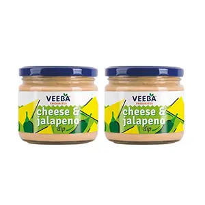 Veeba Cheese & Jalapeno dip 300 g - Pack of 2