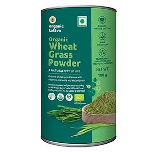Organic Tattva Wheat Grass Powder 100g