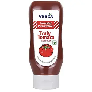 Veeba Truly Tomato Ketchup - No Added preservatives 360 g
