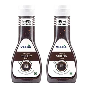 Veeba Teriyaki Stir Fry Sauce - 350g (Pack of 2)