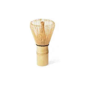 Dancing Leaf Bamboo Matcha Whisk / Chasen | Perfect for Preparing Matcha Green Tea | 100 Prongs
