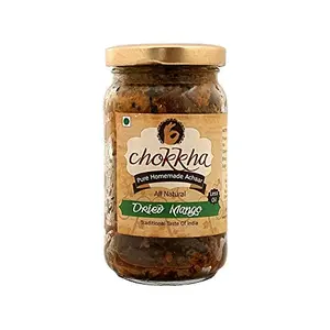 Chokkha Traditional Dried Mango Pickle No Preservatives Less Oil - 200 Gm