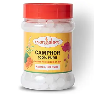 Mangalam Camphor Tablet Jar (Camphor Tablet Jar 100 gm X Pack of 1)