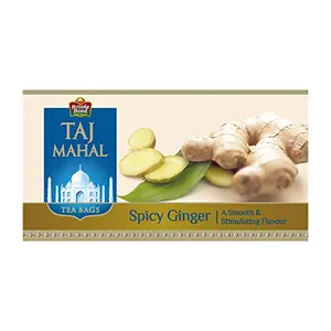 Taj Mahal Spicy Ginger Tea Bags 25 Pieces