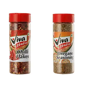 Viva Italia Oregano Seasoning & Chilli Flakes Combo