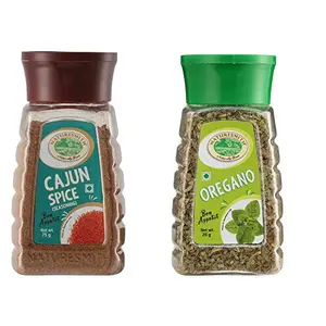Small JAR Cajun Spice & Oregano Combo