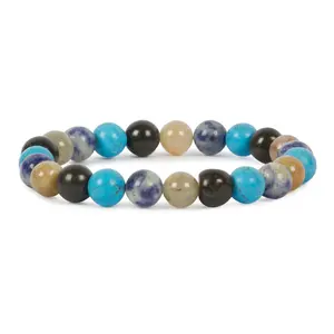 Stone Transformation Bracelet For Man, Woman, Boys & Girls- Color: Multicolor (Pack of 1 Pc.)