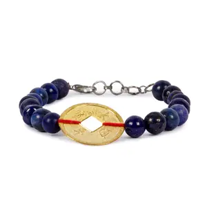 Stone Protection Bracelet For Man, Woman, Boys & Girls- Color: Blue (Pack of 1 Pc.)
