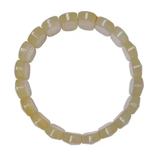 Stone Citrine Marquise Bracelet For Man, Woman, Boys & Girls- Color: Yellow (Pack of 1 Pc.)