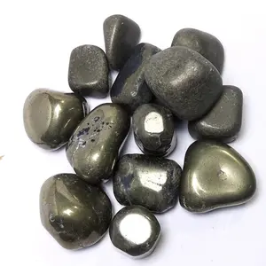 Pyrite Tumble stone (250 gm.)