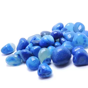 Blue Onyx Tumble stone (500 gm.)