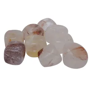 Energized Rare Lodolite Shamanic Dreamstone with Rainbow Stone Tumble (Pack of 2 pc.)
