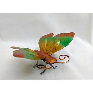 Sancheti Art Iron Butterfly Showpiece