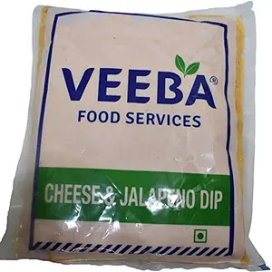 Veeba Cheese & Jalapeno Dip 1kg