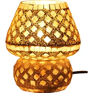 Glass Mosaic Table Lamp Multi Color - G-132