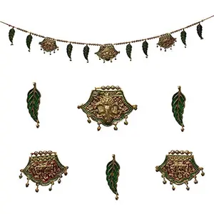 Metal Door Hangings Toran Bandarwal for Home Decor and Gift Purpose (142 X9.5 cm)