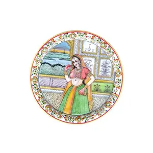 Marble Lady Plate