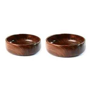 Wooden Decorative Bowl Pack of 2