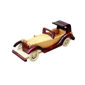 Toy Classical Car Home DÃ©cor Wooden Car Toy Pull Along with Safe Toys for Kids