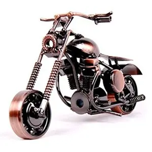 Iron Handmade Decoration Motorcycle (Copper)