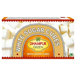 Sugar Cubes 500 Gm (17.64 OZ) (Green and White)