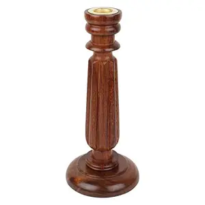 Handmade Wooden Candle HolderSet of 1