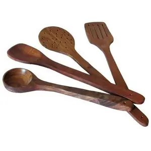 Brown Cooking Wooden Spoons