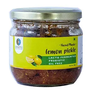 Dhatu Organics Naturals Probiotic Lemon Pickle 250 g