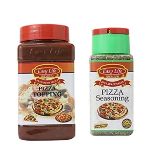 Combo of Pizza Topping 350g and Pizza Seasoning 25g