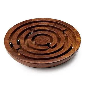 Wood Jigsaw Puzzle - Wooden Toys for Kids - Travel Games for Families - Unique Gifts for Children Board Game