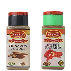 Combo of Cinnamon Powder 65Gm & Sweet Paprika 70Gm