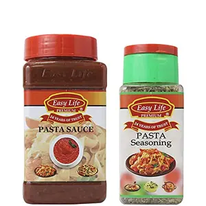 Combo of Pasta Sauce 350g and Pasta Seasoning 30g